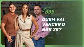 BBB 25 AO VIVO: Quem vai vencer: Guilherme, João Pedro ou Renata? | É TEMPO de BBB