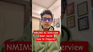 Взлом собеседования в NMIMS с помощью ИИ | Как пройти? || Mock Zone #viral #mockzone