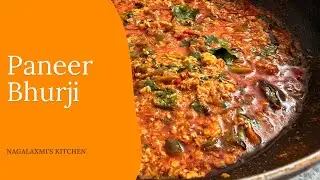 పనీర్ భుర్జీ | Paneer Bhurji | Easy and Tasty Paneer Bhurji for Rice and Roti | 