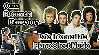 Bohemian Rhapsody (Full Version - Late Intermediate Piano)