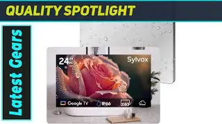 Best Waterproof Smart TV? SYLVOX 24