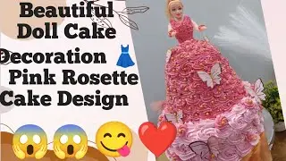 Ghar par banayein market jaisa Doll Cake 💖 | Easy Cake Decorating Tutorial, Beautiful Doll cake 🪆🪆🎂🎂