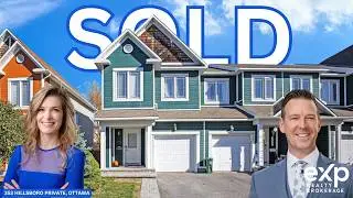 Emerald Meadows End-Unit Townhome Tour | Kanata Ottawa Home For Sale | Updated 3 Bedroom Townhouse