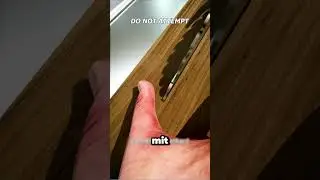 S&auml;gen, die vor den Fingern stehen bleiben 😱