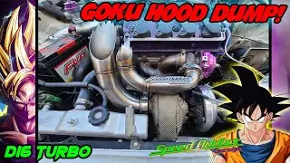 400hp CRX D16 Turbo Up pipe * Single Jingle for the Win!! Goku Up pipe!! Speedaddixxgarage
