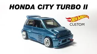 Honda City Turbo II Hot Wheels Custom