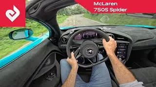 POV/ASMR McLaren 750S Spider | Walkaround, Cockpit, Close Top, Open Top