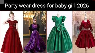 Latest Party wear dress design for baby girl 2026// Beautiful Fancy dress #rooheimanfashion 👗