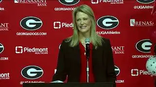UGA WBB Katie Abrahamson Henderson Introductory Presser