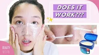 Testing 3 Viral VASELINE Beauty Hacks! Can it Really Remove Blackheads & Makeup? 👃
