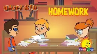 Happy Kid | Homework | Episode 23 | Kochu TV | Malayalam