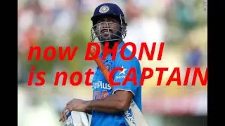 MS Dhoni steps down as India's limited overs captain