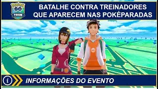 Batalhe contra treinadores em Pok&eacute;paradas | Pok&eacute;mon GO Tour: Kanto