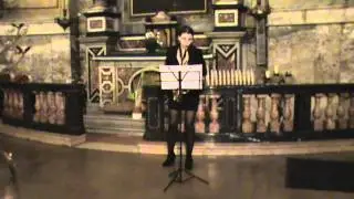 ''Tango-Étude no. 3'' by Ástor Piazzolla (Isabella Stabio, alto sax)