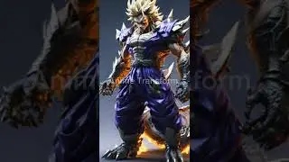 Dragonball Characters become a Hybrid dragon  ( Krillin, Piccolo, Vegeta, GoHan, GoKu)