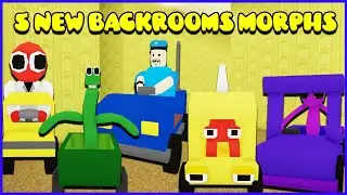 UPDATE Backrooms Morphs - ALL 5 NEW CARS MORPHS - ROBLOX