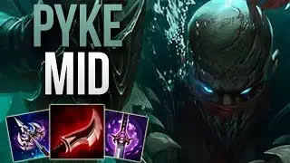 INCREDIBLE KOREAN CHALLENGER PYKE MID! | CHALLENGER PYKE MID GAMEPLAY! | Patch 10.2 S10