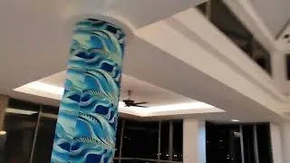 2 Alpha Cosa Ceiling fan at hotel, 