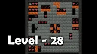 Diamond mine level 28 collected all  30 diamonds