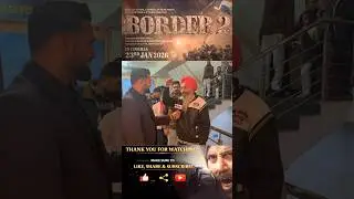 💥 Sunny Deol Roars Again! | Border 2 Public Review 🔥 | Full Theatre Reaction