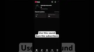 Use this sound to gain subscribers⬆️.    #shorts #growth #shortsfeed