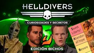 HELLDIVERS 1 CURIOSIDADES Y SECRETOS | EDICION BICHOS
