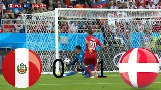 Peru vs. Denmark 0 - 1 | 2018 World Cup Group C