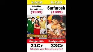 sarfarosh vs Hello brother movie comparison #boxofficecollection #shorts