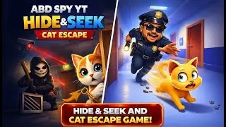 🤗Hide and Seek😮 PC PLAY💪 #HideAndSeekCatEscape #CatEscapeGame #viralgame2024 #recommended #sub