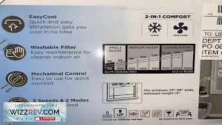 Midea MAW05M1WWT 5000BTU 115V Mechanical Room Air Conditioner White 810040941320| eBay Review