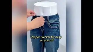 Women's Mid Rise Casual Jeans