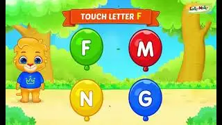 Lucas and Friends Game, Learn Alphabet With Lucas, Letters Kids Games.