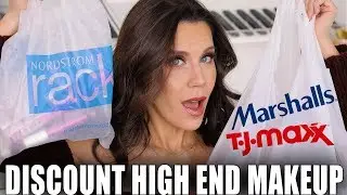 DISCOUNTED HIGH END MAKEUP HAUL | Marshalls, TJ Maxx and Nordstrom Rack