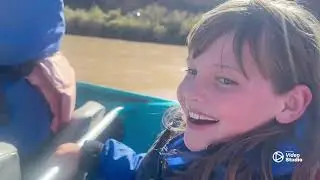 Jett Boat up the Colorado River with Grands