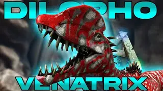 ARK | Dilophovenatrix Taming Guide | Modded Gameplay