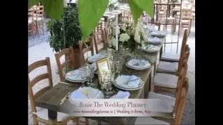 Shabby Chic Wedding Venue Rome, Italy