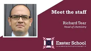 Head of Chemistry Richard Tear looks the opportunities on offer