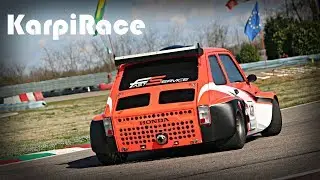 FIAT 126 Proto Slalom Racing on track