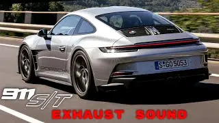 Exhaust Sound - 2024 Porsche 911 S/T GT Silver Metallic