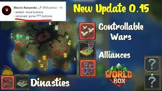 New WorldBox Update 0.15, Alliances, Bloodlines, Day, Night, Choose Wars and More.