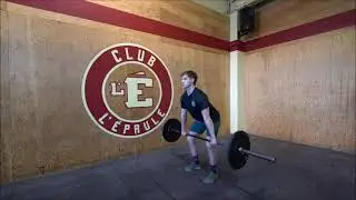 3 Paused Squat Clean