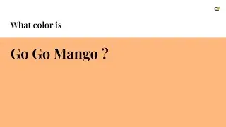 Go Go Mango color #feb87e hex Cool Orange color feb87e