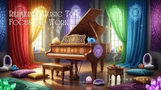 💛 Healing Piano Music to Focus & Work | Chakra Relaxing Sounds for Productivity & Mental Clarity