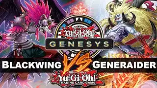 YuGiOh! Genesys - Blackwing Vs Generaider | Nem tudo são flores