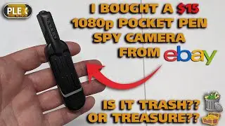 I Bought a $15 Pocket Pen Spy Camera from eBay.  Is it 