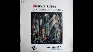 JEAN CHRISTIAN MICHEL musique sacr&eacute;e (vinyl reap)
