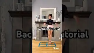 Bachata Tutorial (Box-step with arms) #bachata #tutorial #latindance #cubana #foryou #lady #easy