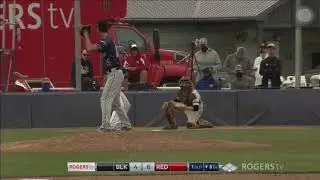 Gens OF Caden Shapiro HR in the Canadian Premier Baseball League All-Star Game