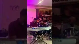 My dad taking a drum solo! #artist #drumperformance #livemusic #drumshow #drumsolo #drummer #trend