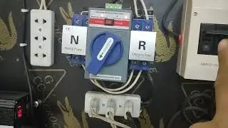 how to setup inverter battery priority mode using auto transfer switch